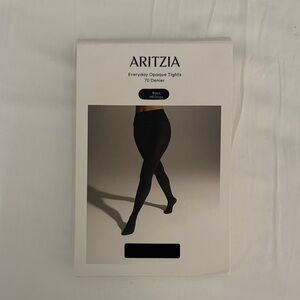 Aritzia Black 70 Denier Tights